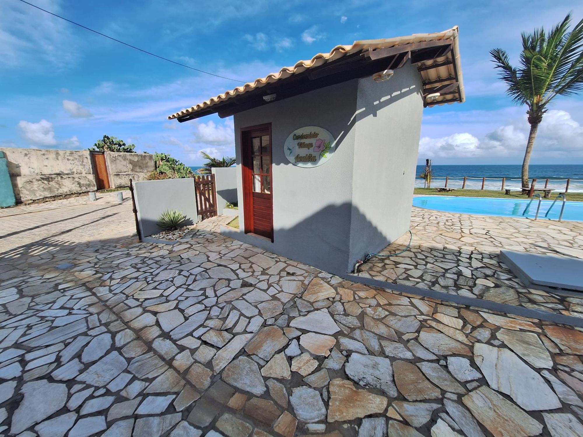 Condominio Exclusivo A Beira Mar - Casa De 04 Quartos Com Piscina E Churrasqueira 拉巴拉德纳圣米格尔 外观 照片