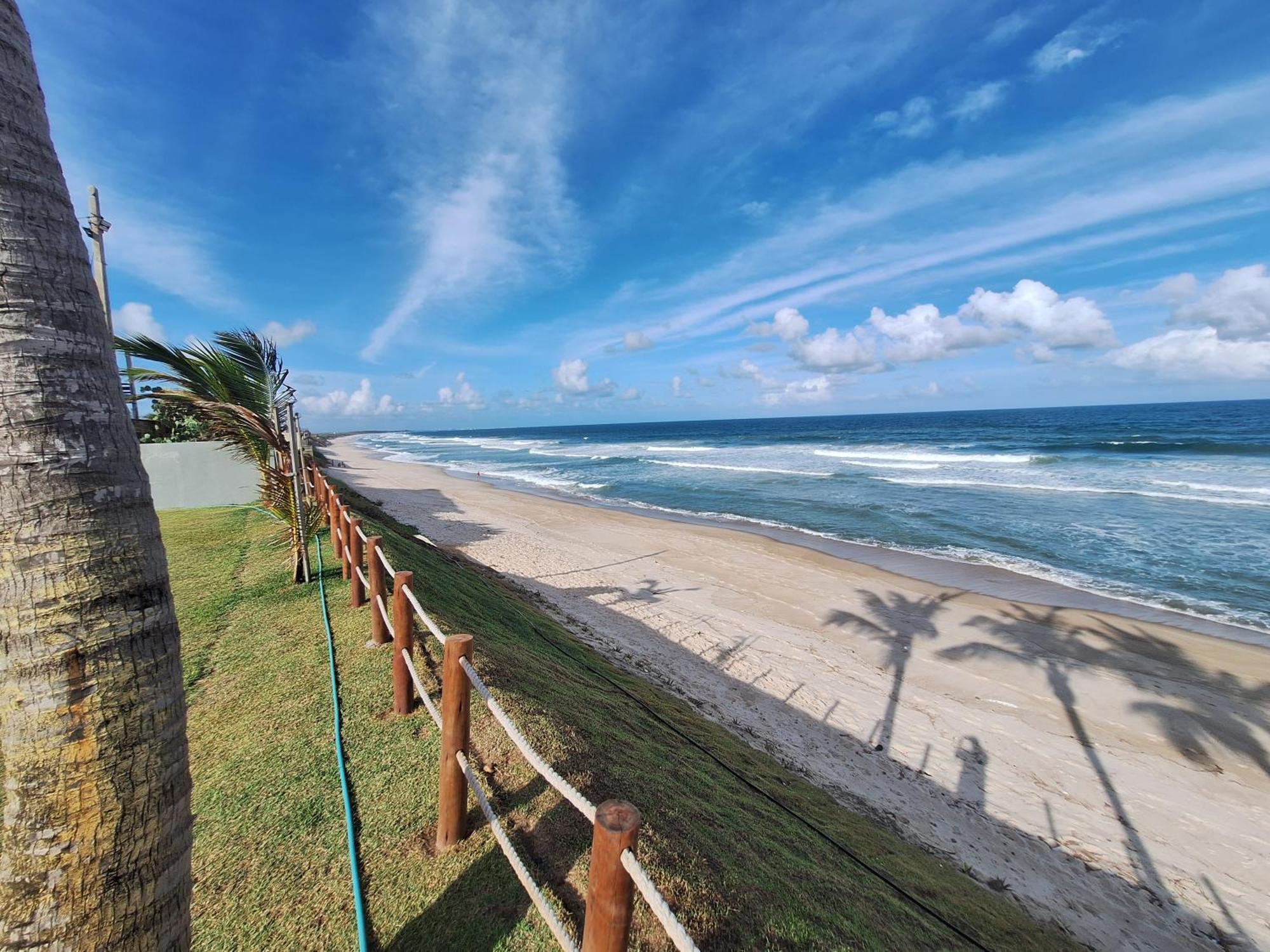 Condominio Exclusivo A Beira Mar - Casa De 04 Quartos Com Piscina E Churrasqueira 拉巴拉德纳圣米格尔 外观 照片